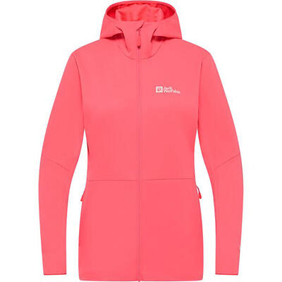 Dames softshell jas jack wolfskin feldberg hoody