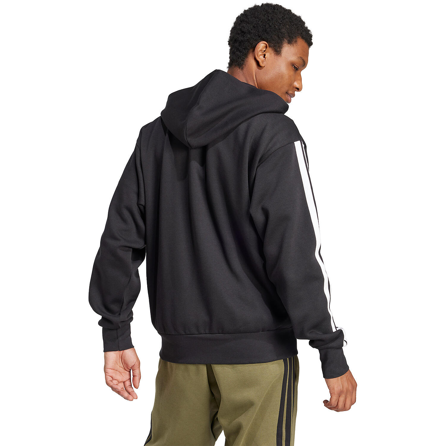 Adidas Essentials 3-Stripes Pullover schwarz/weiß 3/7