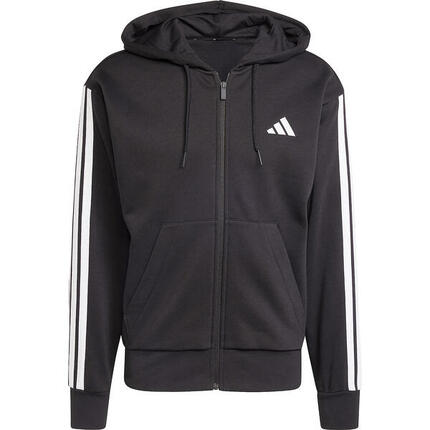 Pull-over Adidas Essentials 3-Stripes noir/blanc