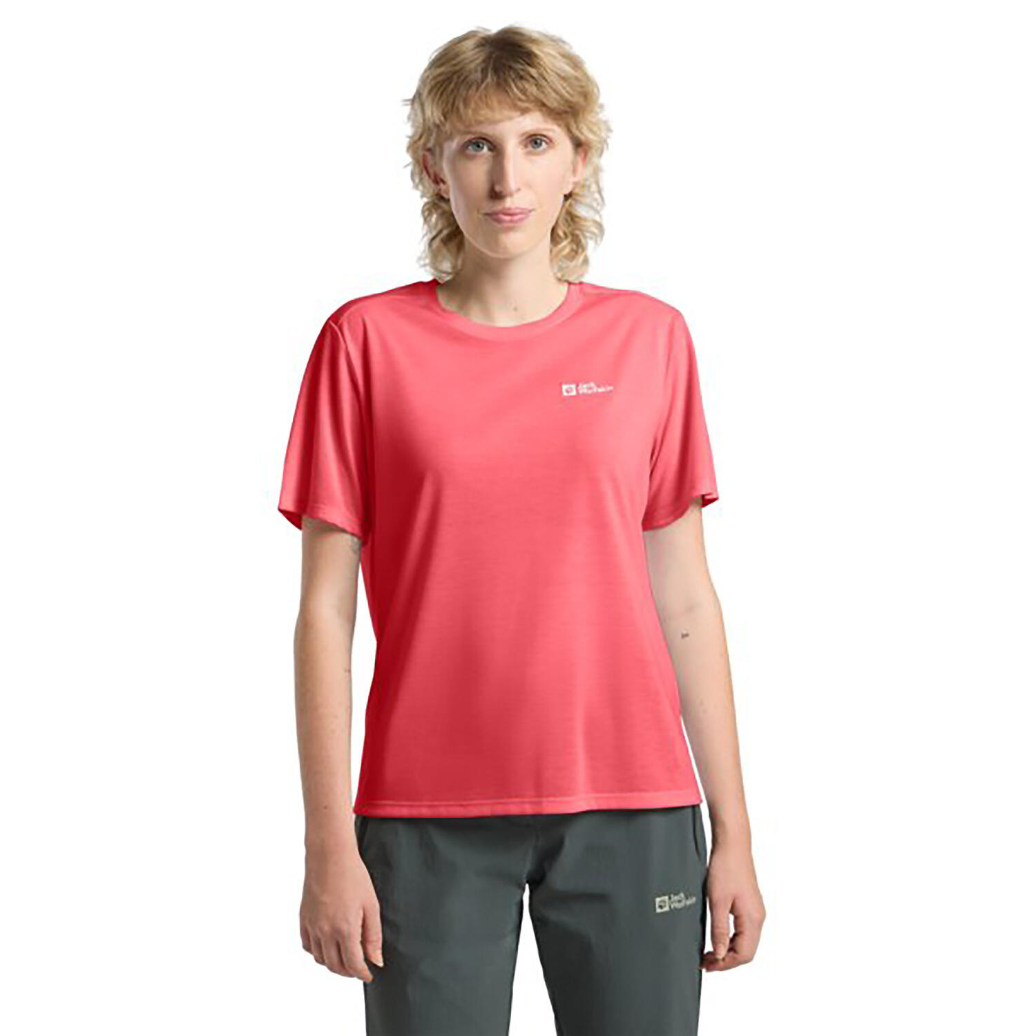 Camiseta de trekking feminina Jack Wolfskin Vonnan 3/5