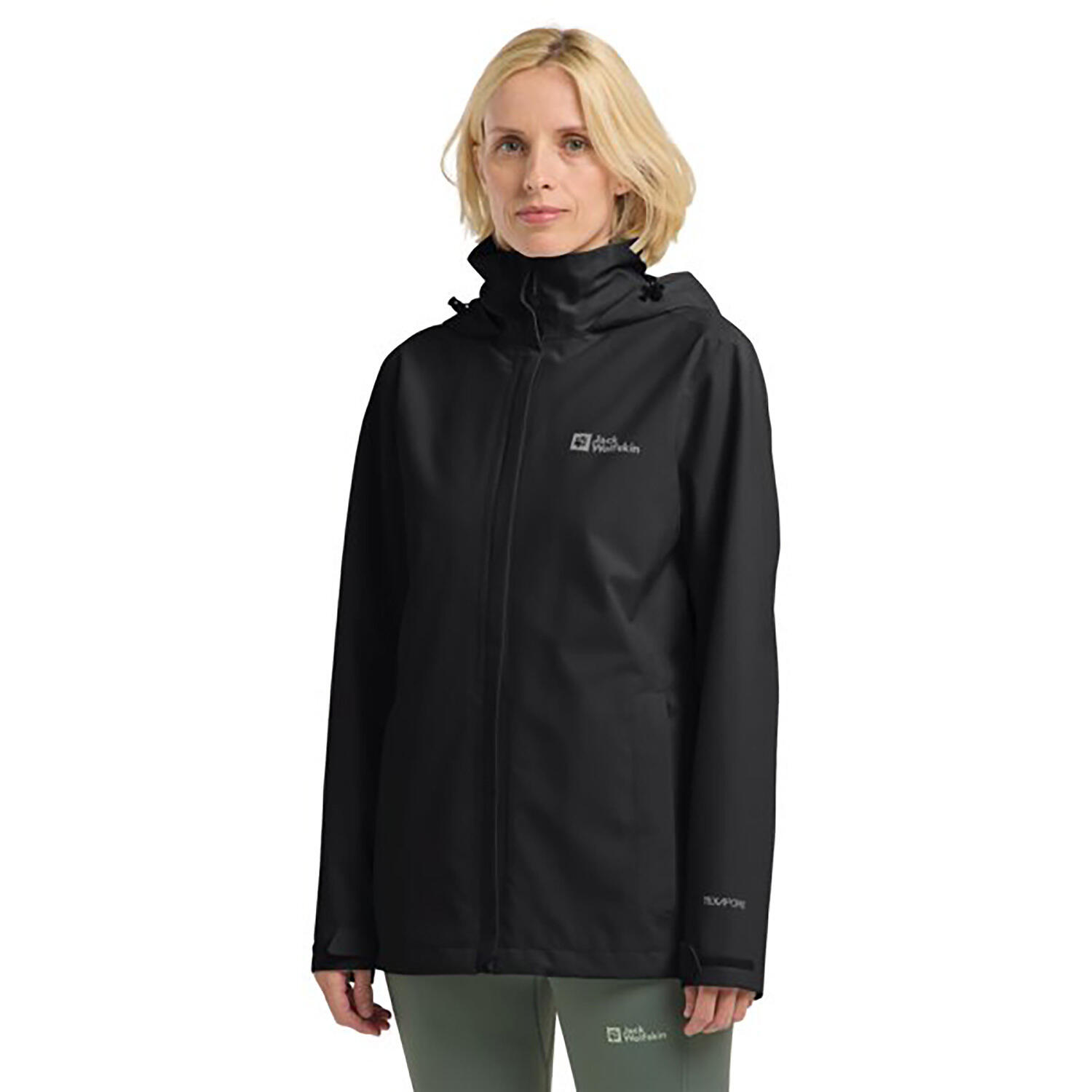 Chaqueta impermeable para mujer Jack Wolfskin Trailtime 2L 3/7