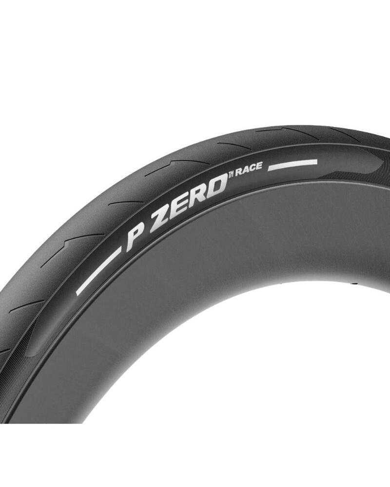 Pneus Vélo 700 x 26C - ETRTO 26-622 sur JANTE 19C - PZERO Race White label. 3/4