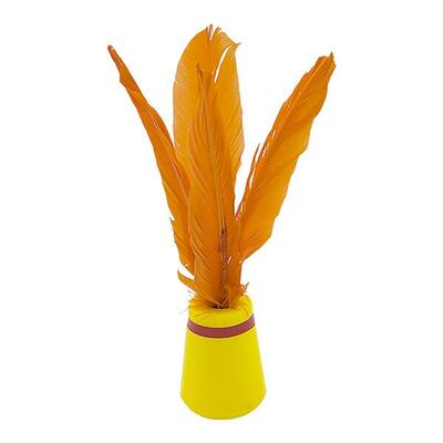 Indiaka amarillo/naranja única