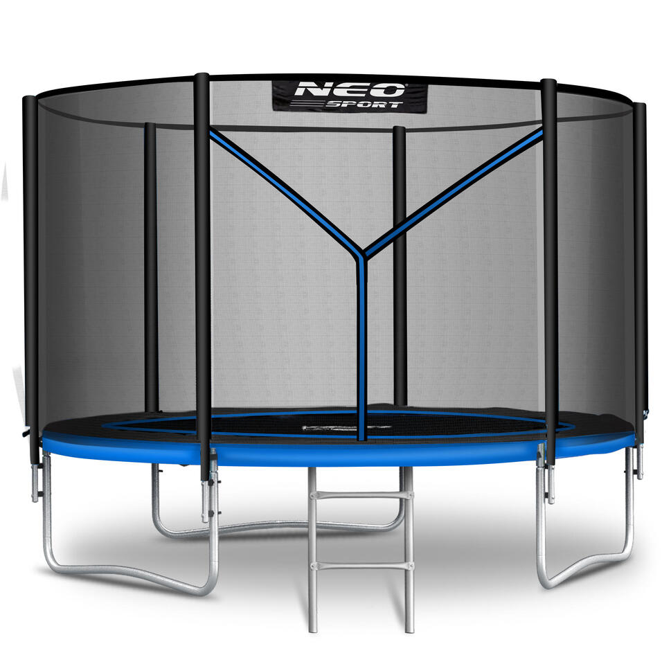 Trampolina ogrodowa z siatką zewnętrzną Neo-Sport 312cm 10ft