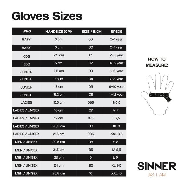 Rękawice narciarskie i snowboardowe SINNER Skihill Glove II, czarne, męskie 3/3