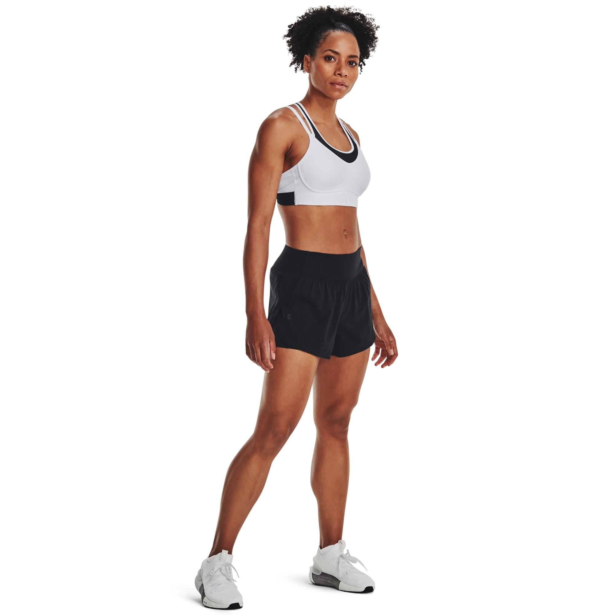 Pantaloncini da donna in tessuto 2 in 1 Under Armour Flex 2/6