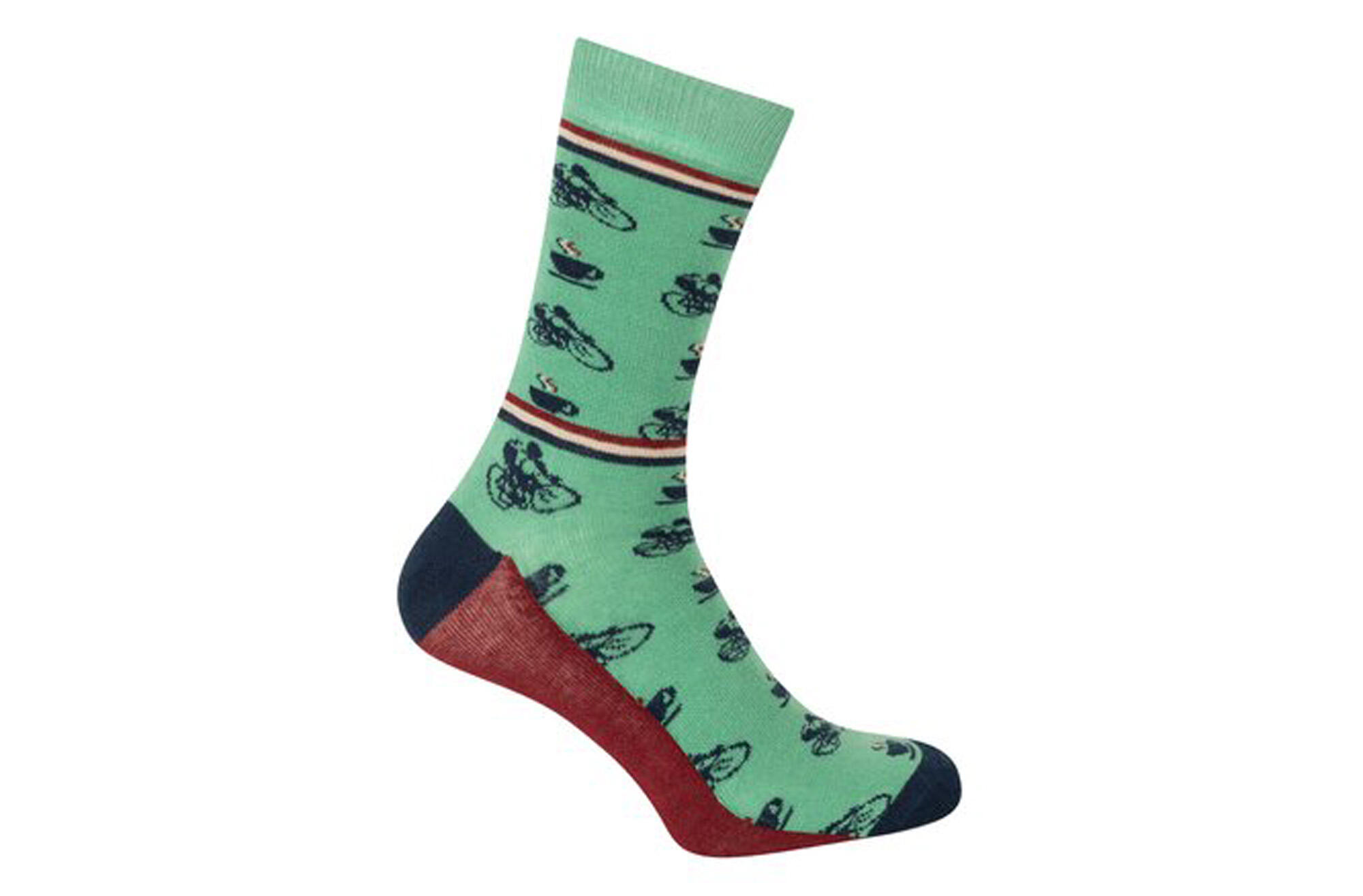 MONNET Cafe Socks mint cycling socks