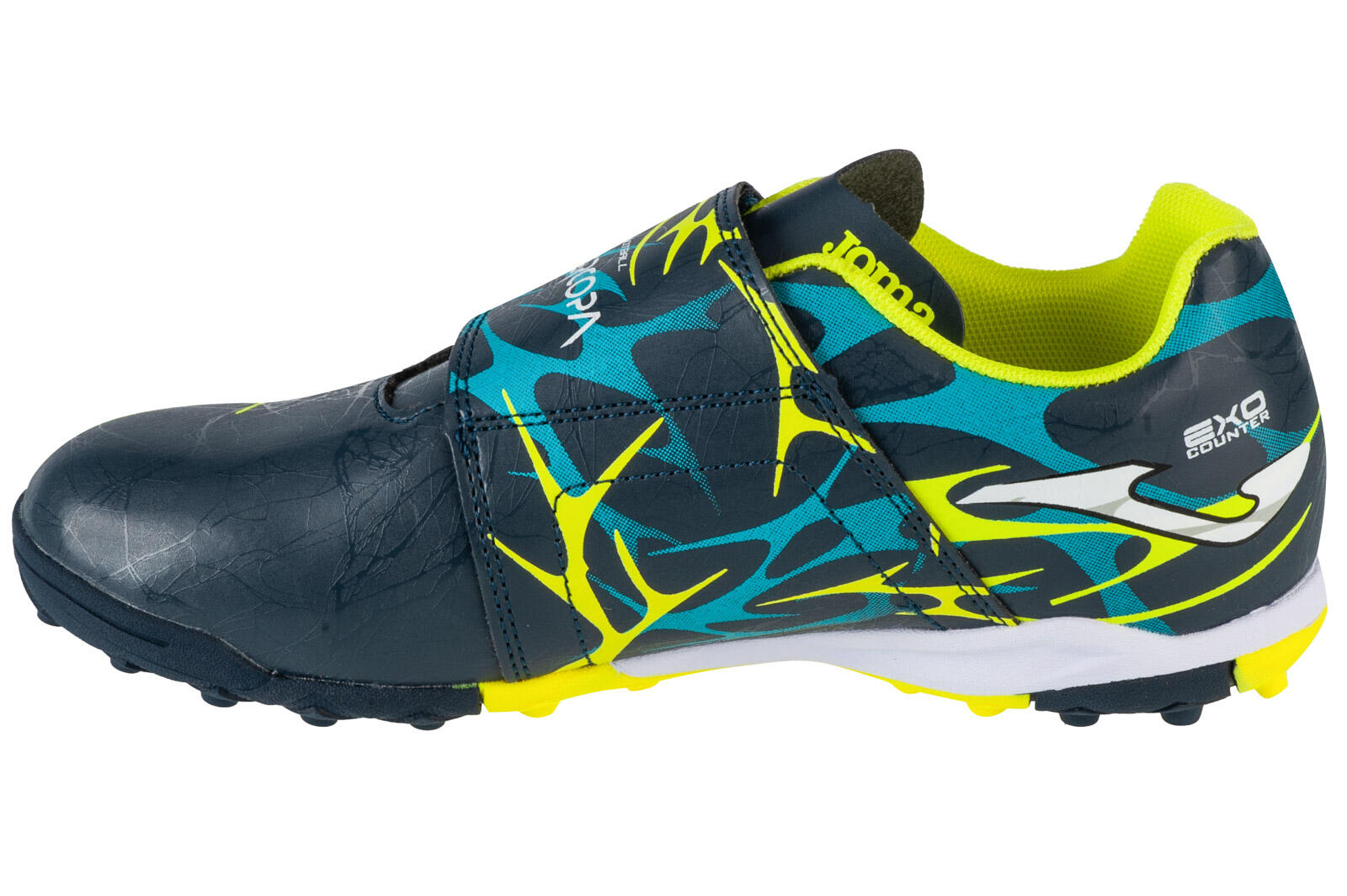 Chuteiras Joma modelo SCJS2503TFV para crianças unissex 2/4
