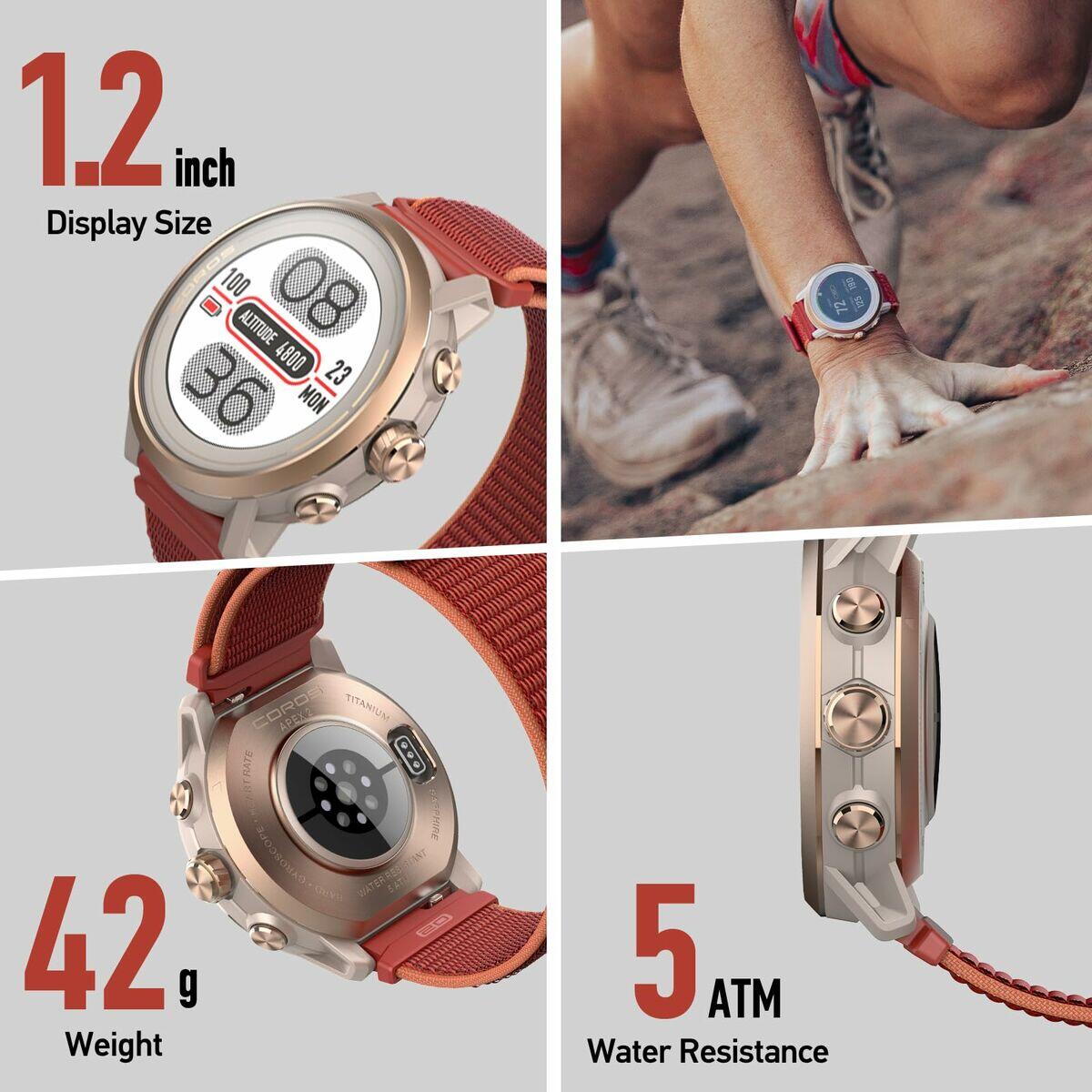 Smartwatch Coros WAPX2-PNK Nero 2/5