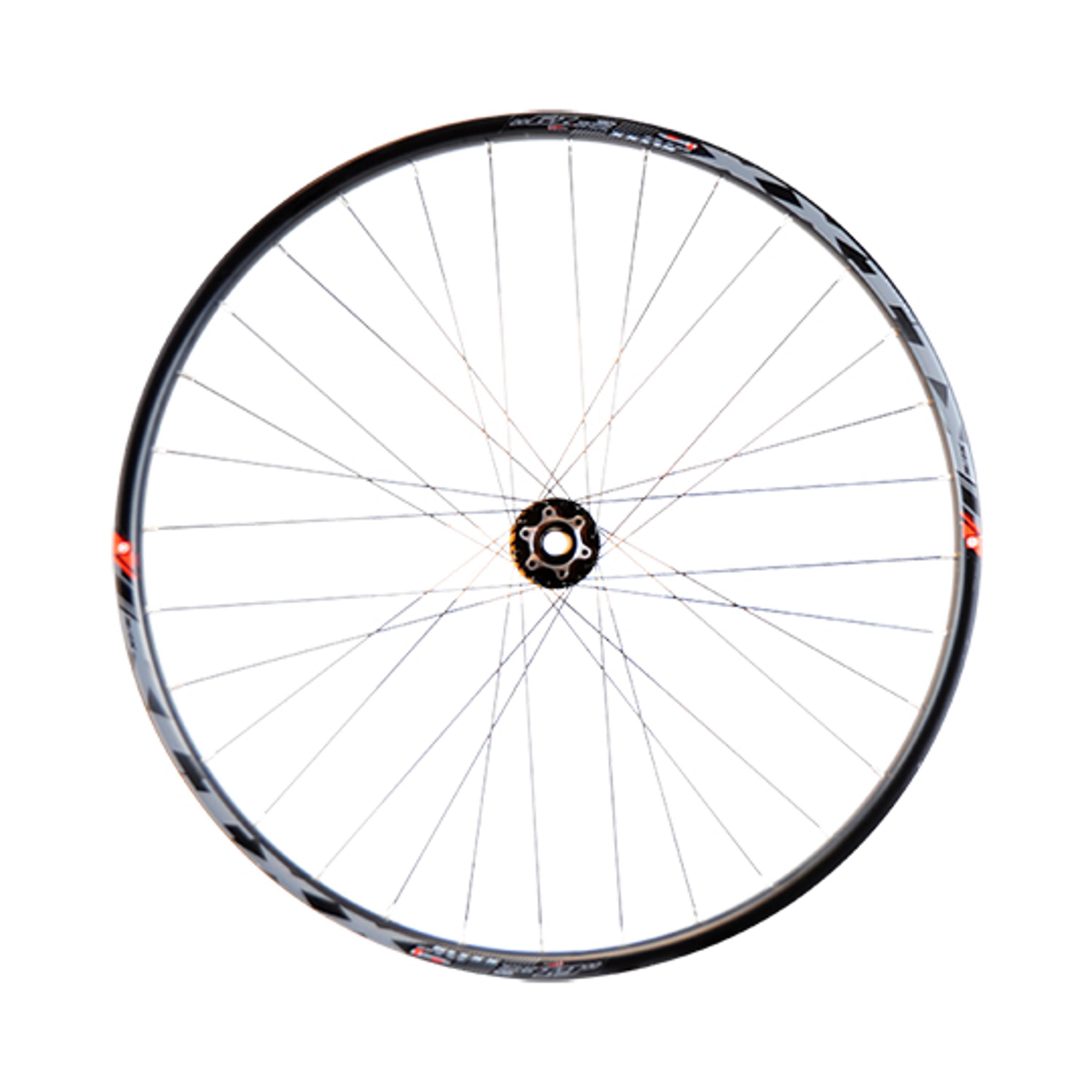 VELOX Ruota anteriore per bicicletta cerchio mozzo disco 6 fori asse passante Velox Kl