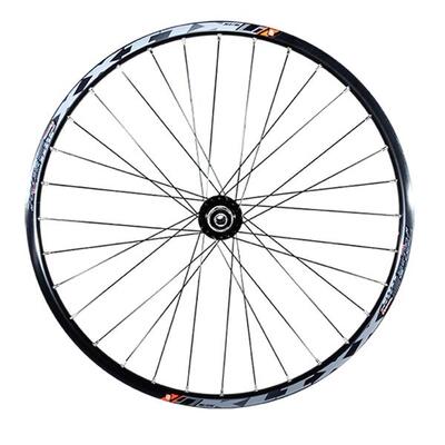 Ruota posteriore bici k7 cerchio disco 6 fori asse passante Velox Klixx Tubeless