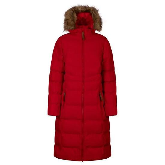 Doudoune Longue AUDREY Femme (Rouge)