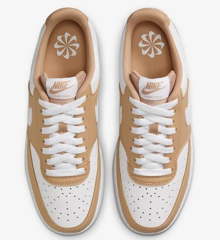 Chaussures Femmes Nike Court Vision Lo Nn beige 4/7