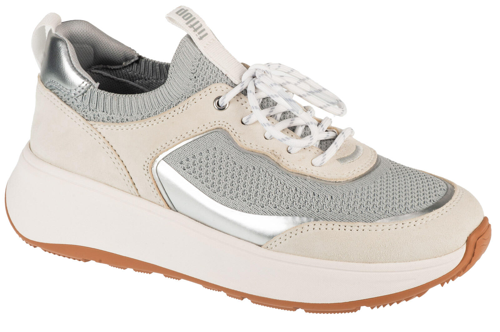 FLIP FLOP Scarpe Da Ginnastica Fitflop Modello Mode Dude Kint Flatform Sli Colore Grigio