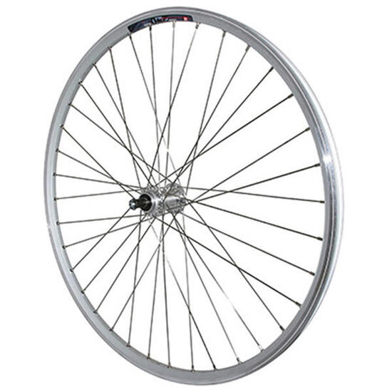 Roue de vélo VTC arrière aluminium renforcé moyeu Miche blocage special loueur V