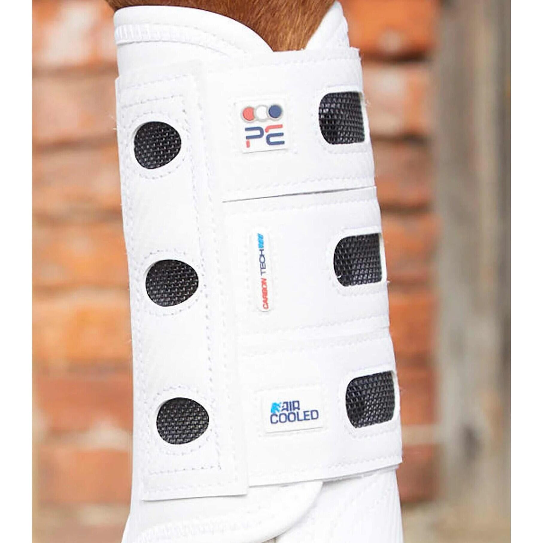Guêtres antérieurs pour cheval Premier Equine Carbon Tech Air Cooled 3/4