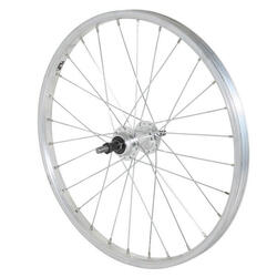 Roue de vélo VTT arrière aluminium moyeu aluminium axe plein Velox Rl 6-7V