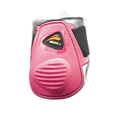 Equick - Protège-boulets Pour Cheval Arrière Equick Elight Unicorn - Guêtres Cheval - Rose - 40 M - Decathlon