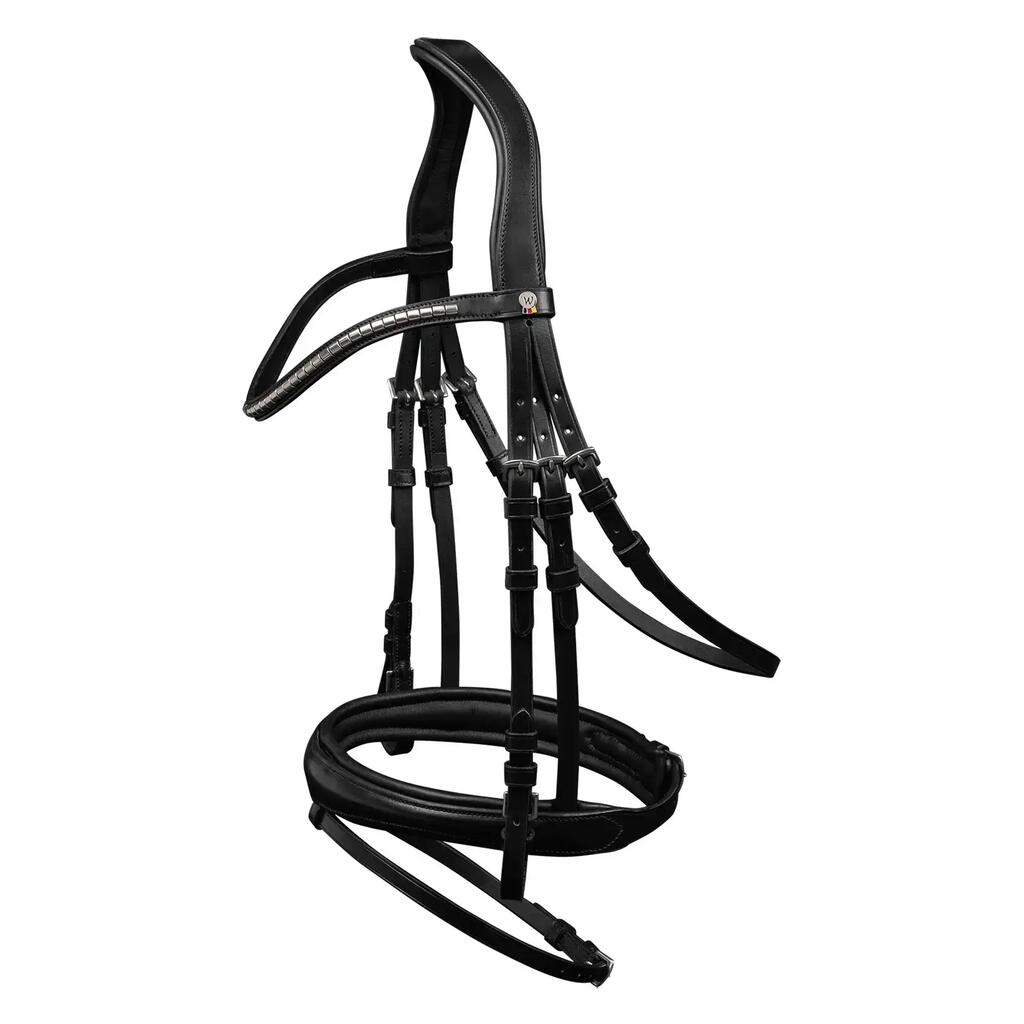 Anatomical riding bridle Waldhausen X-Line Clincher