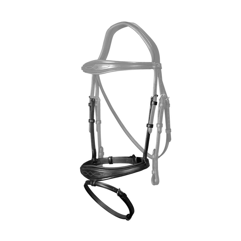 Combination noseband for anatomic horse Dy'on