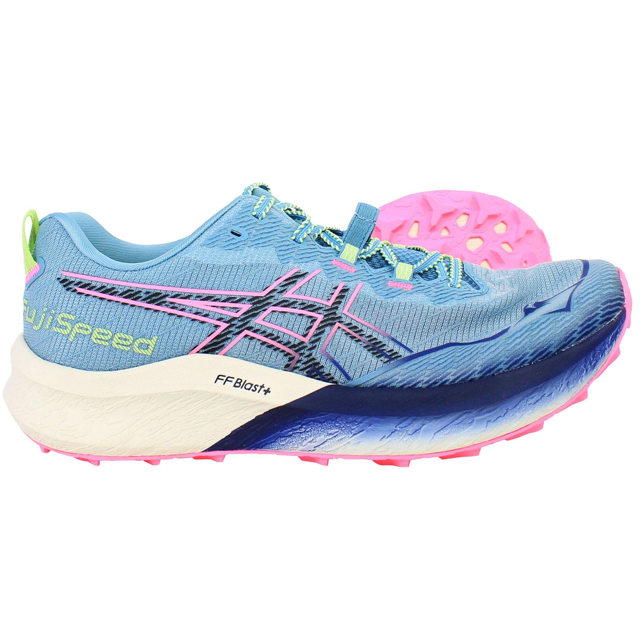 Womens Trail shoes Asics Fujispeed 2 Blue 4/5