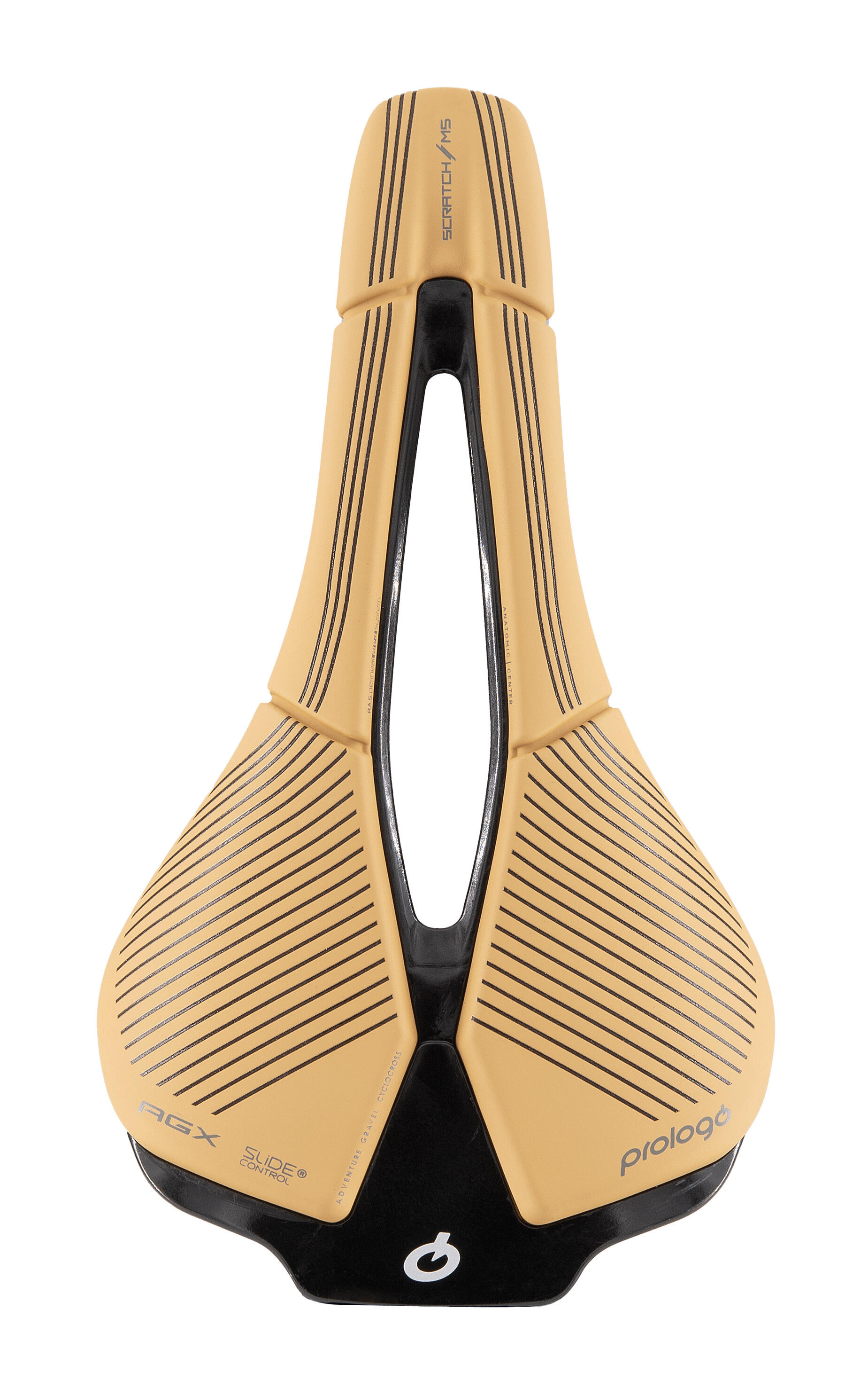 Sella per ghiaia/ciclocross Dimension AGX Slide Control, Tirox, marrone 1/2