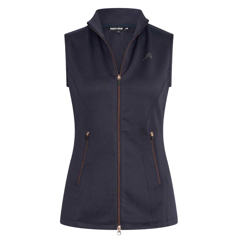 Veste sans manches équitation full zip femme Euro-Star Tech Emma Slvls