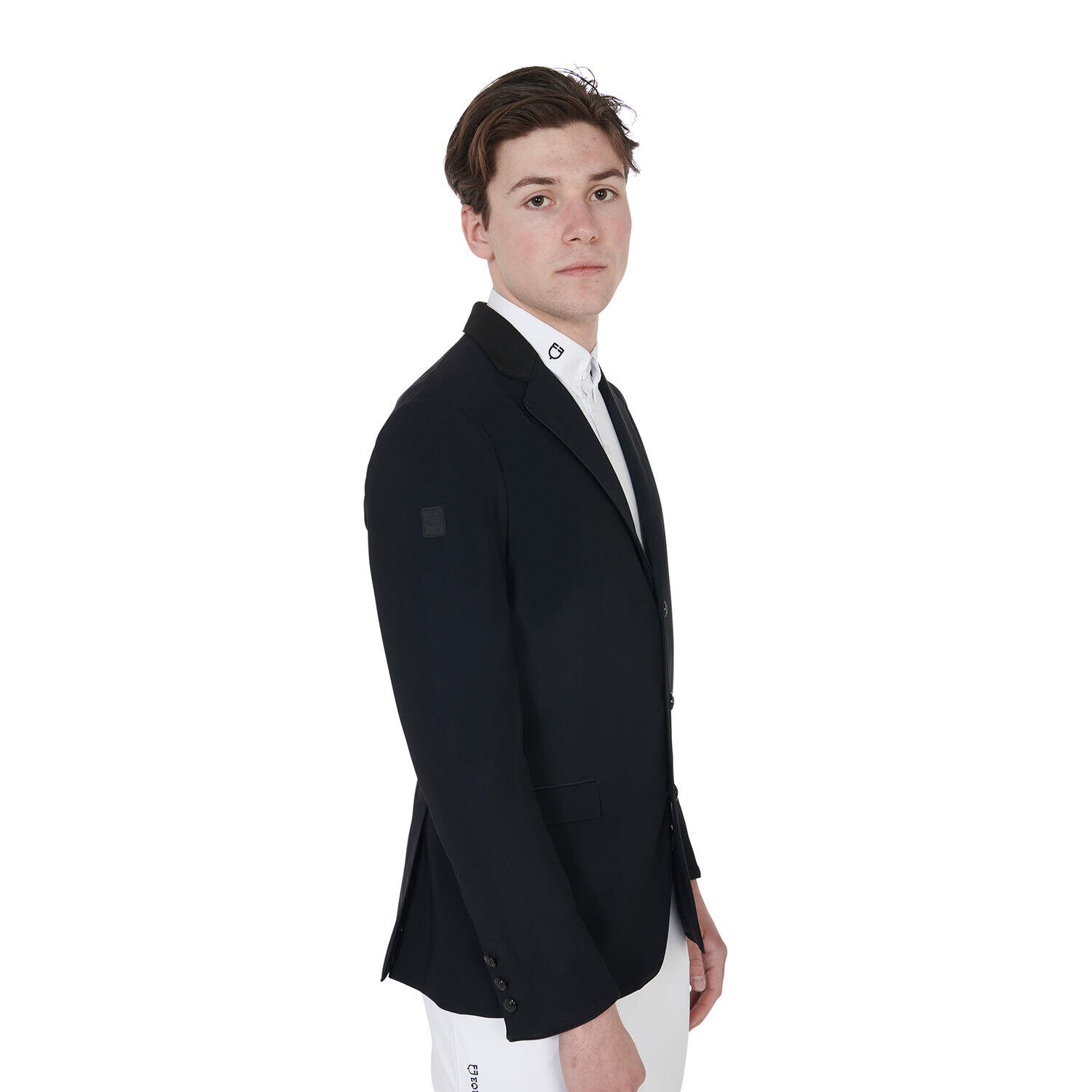 Veste de concours à trois boutons Equestro 4/7