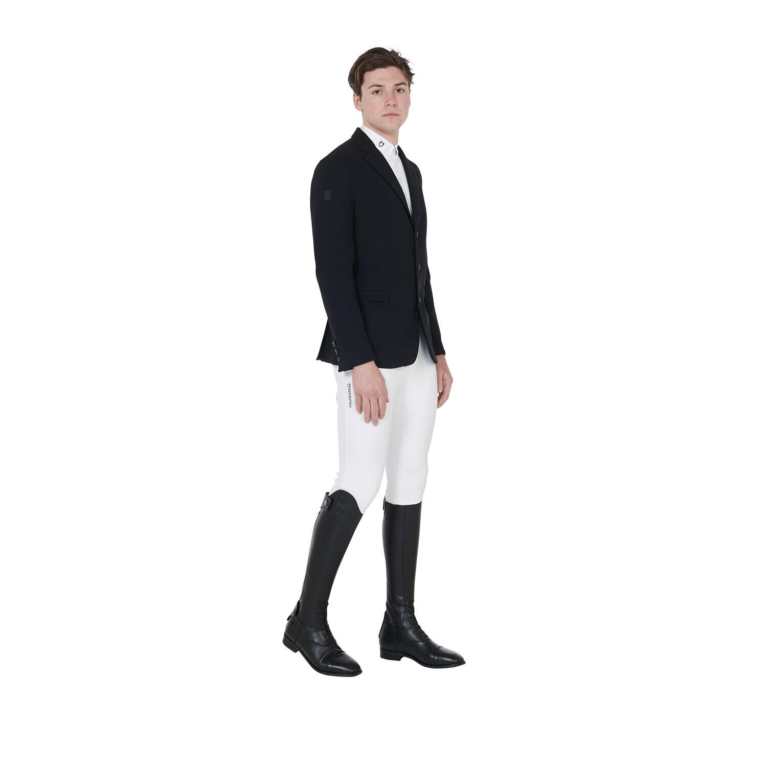 Veste de concours à trois boutons Equestro 5/7