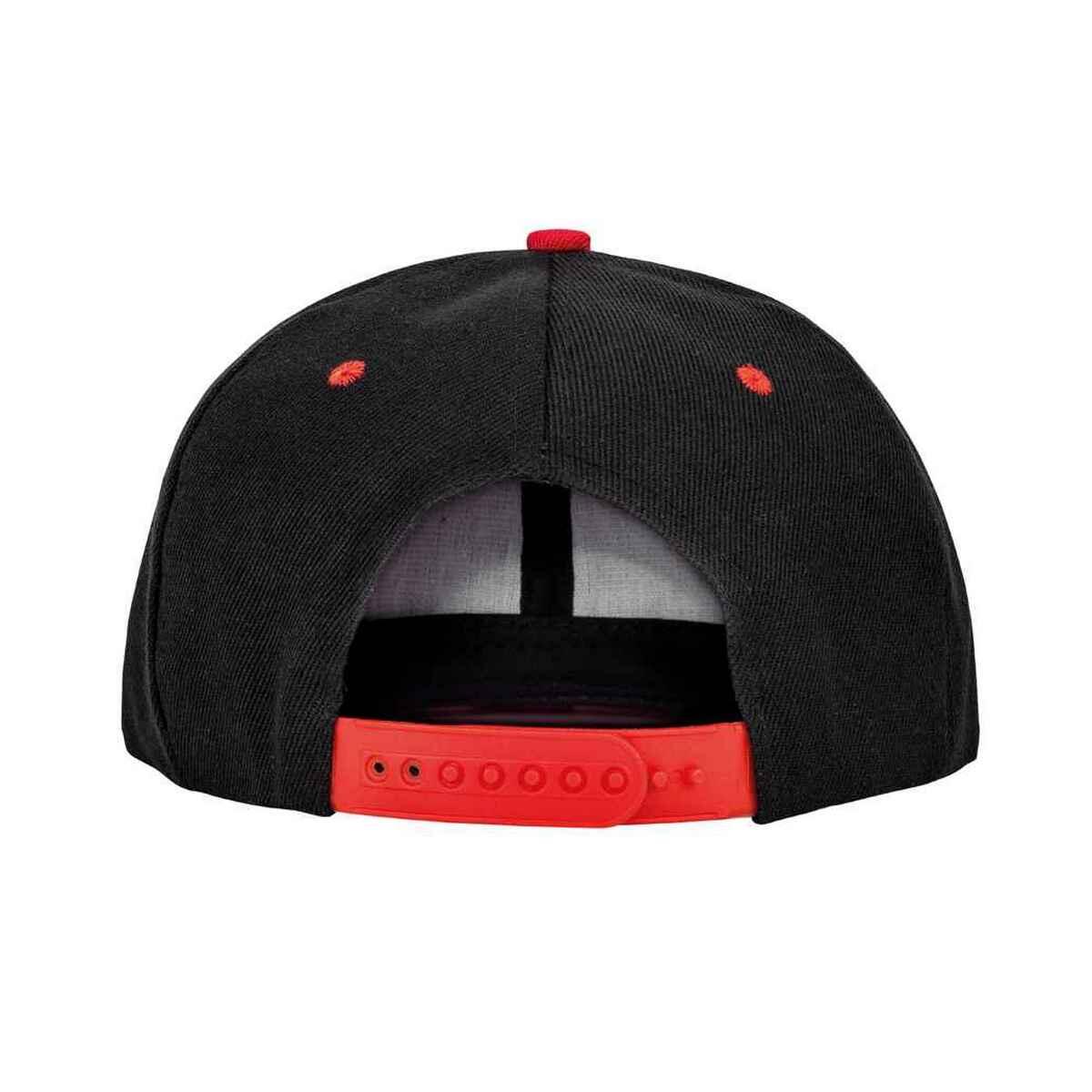 Casquette Ajustable ORIGINAL BRONX (Noir / Rouge) 2/3
