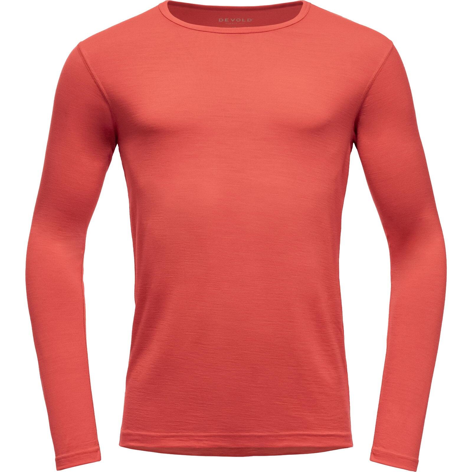 DEVOLD Funktionsshirt Breeze Merino 150 Shirt Man cayenne