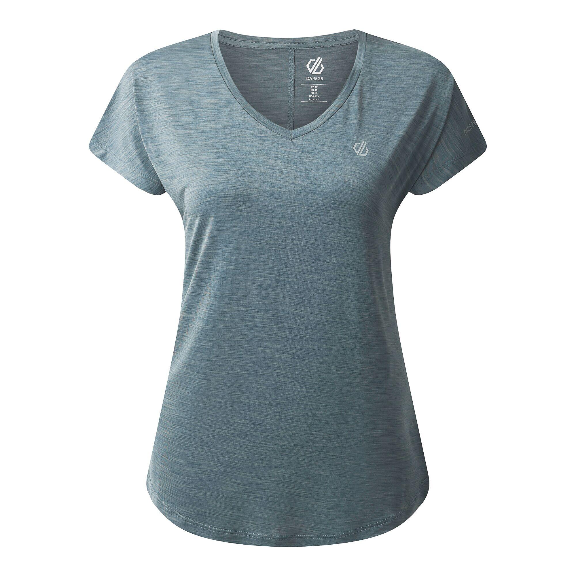 DARE 2B Dames Vigilant Actief TShirt (Element Grijs)
