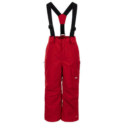 Kinder/kids rumi skibroek (rood)