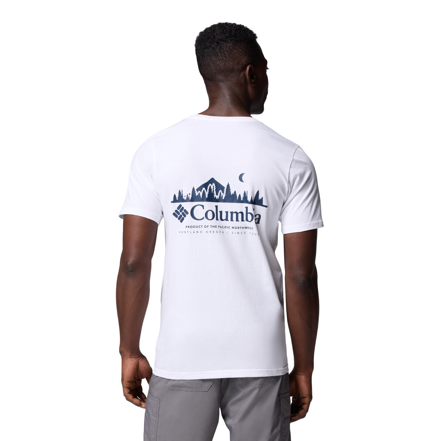 T-shirt sportowy z krótkim rękawem męski  Rapid Ridge Back Graphic Tee II 3/4