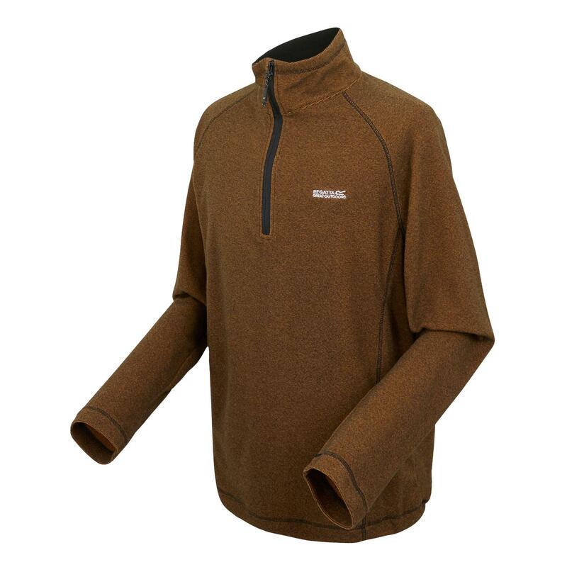 Polaire MONTES Homme (Orange Sombre / Noir)