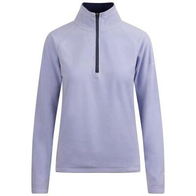 Dames skylar fleece top (marine / rood)