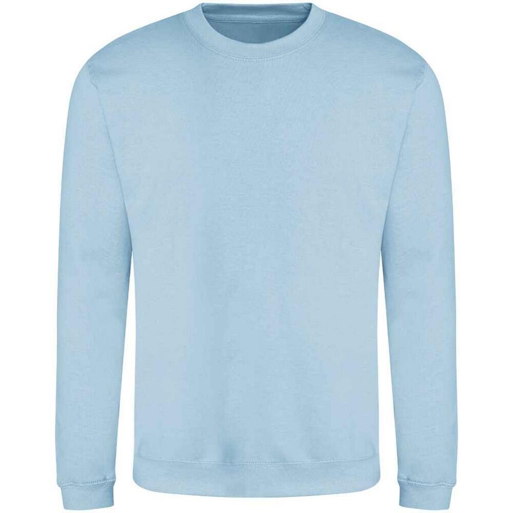 AWDIS Adults Unisex Just Hoods Sweatshirt (Ice Blue)