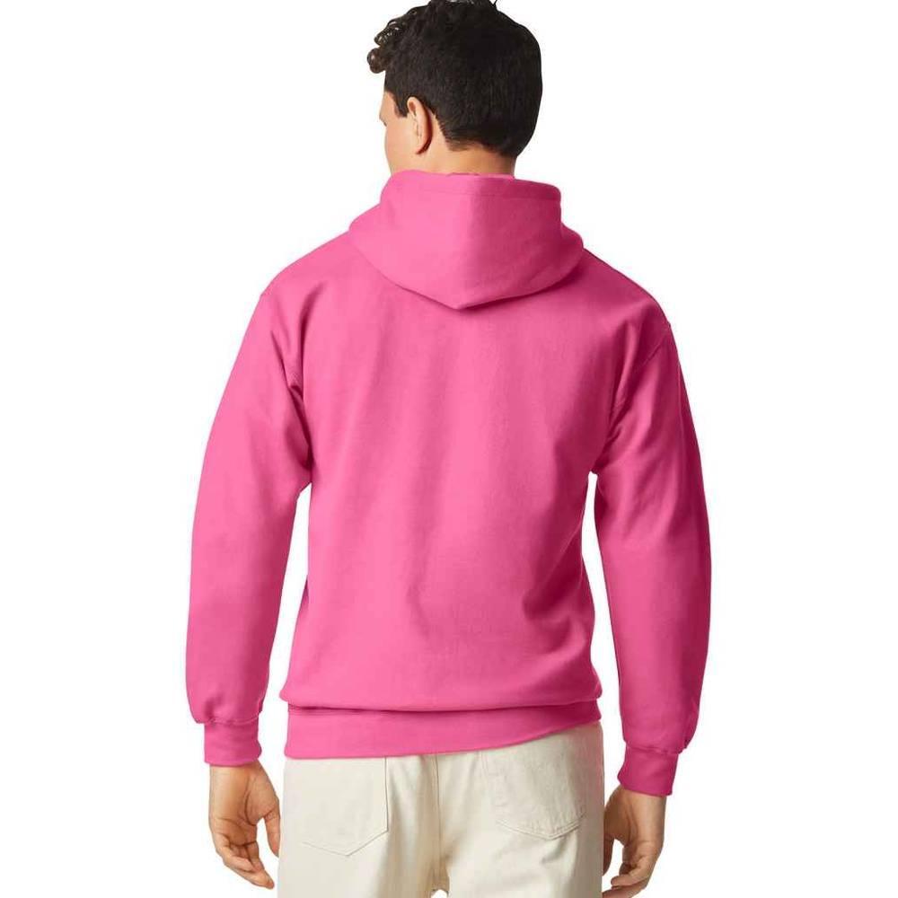 Felpa Con Cappuccio Uomo Gildan Softstyle Prugna 2/3