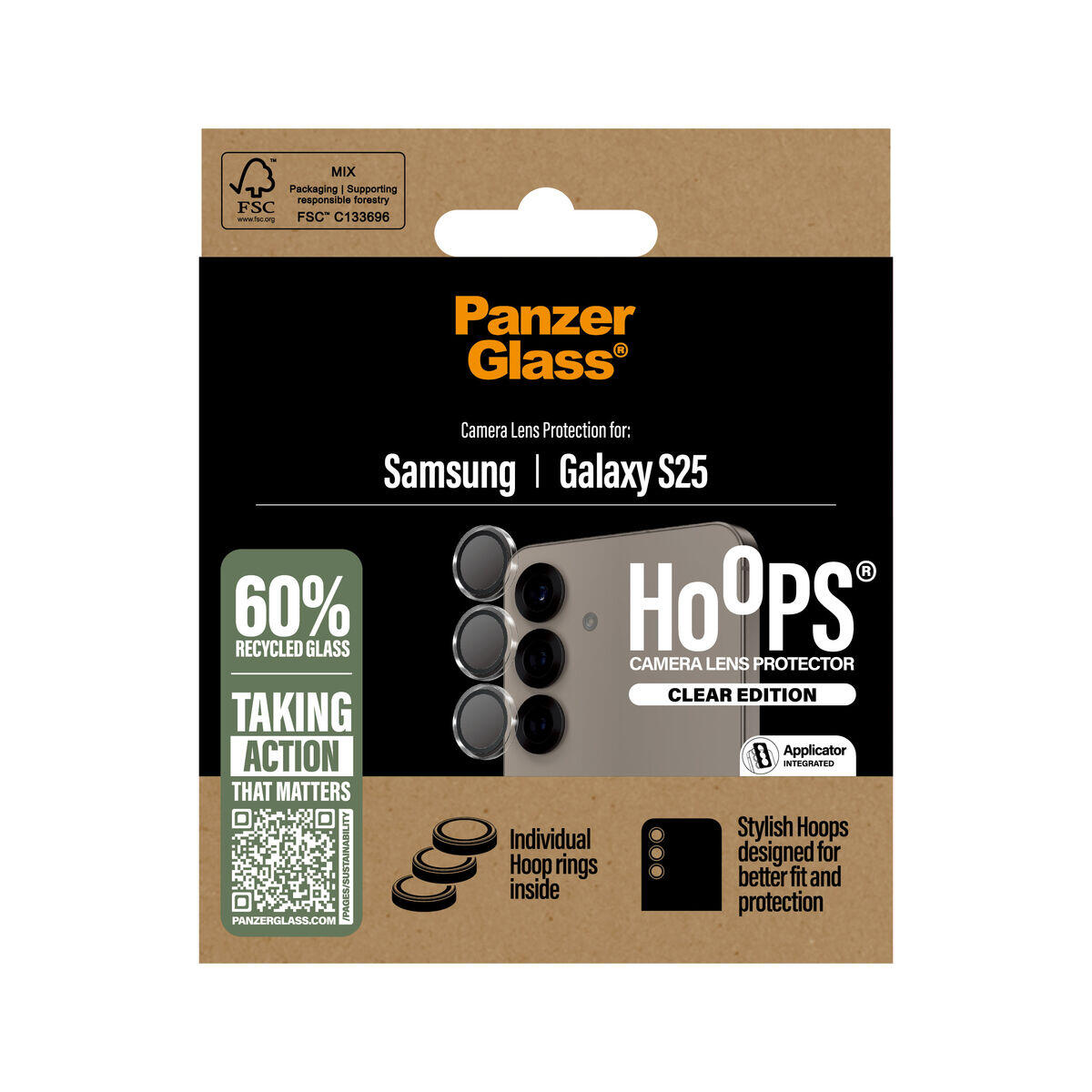 Film Protecteur pour Téléphone Portable PanzerGlass S25 2/2