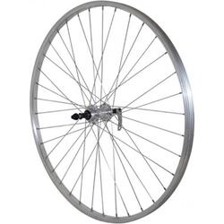Roue de vélo VTC arrière aluminium moyeu Velox Rl 7-6V.
