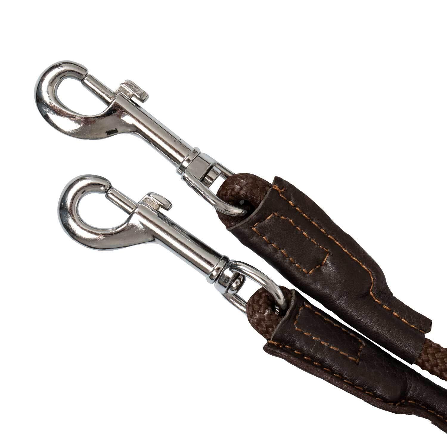 Gogue pour cheval en cuir et nylon Acavallo Italian Dori 4/7