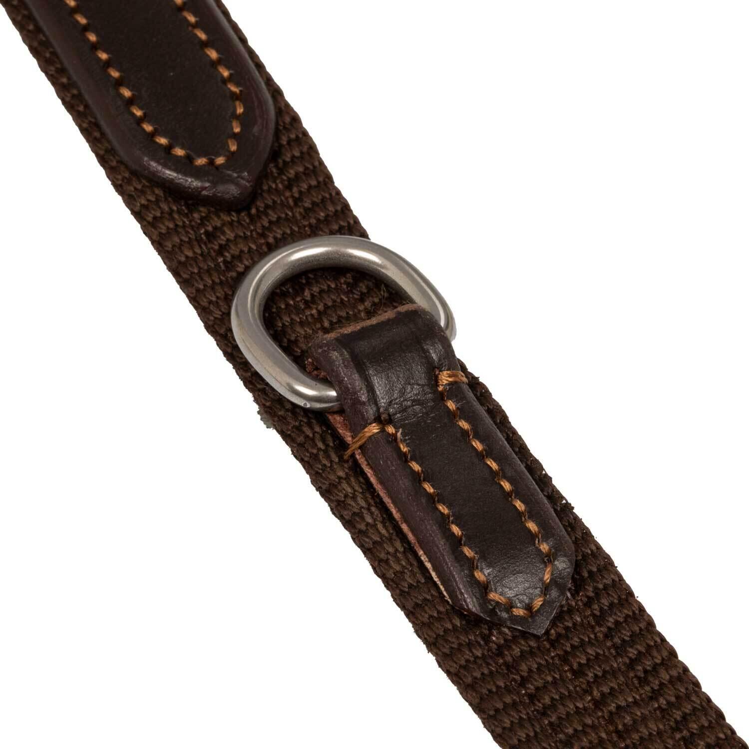 Gogue pour cheval en cuir et nylon Acavallo Italian Dori 6/7