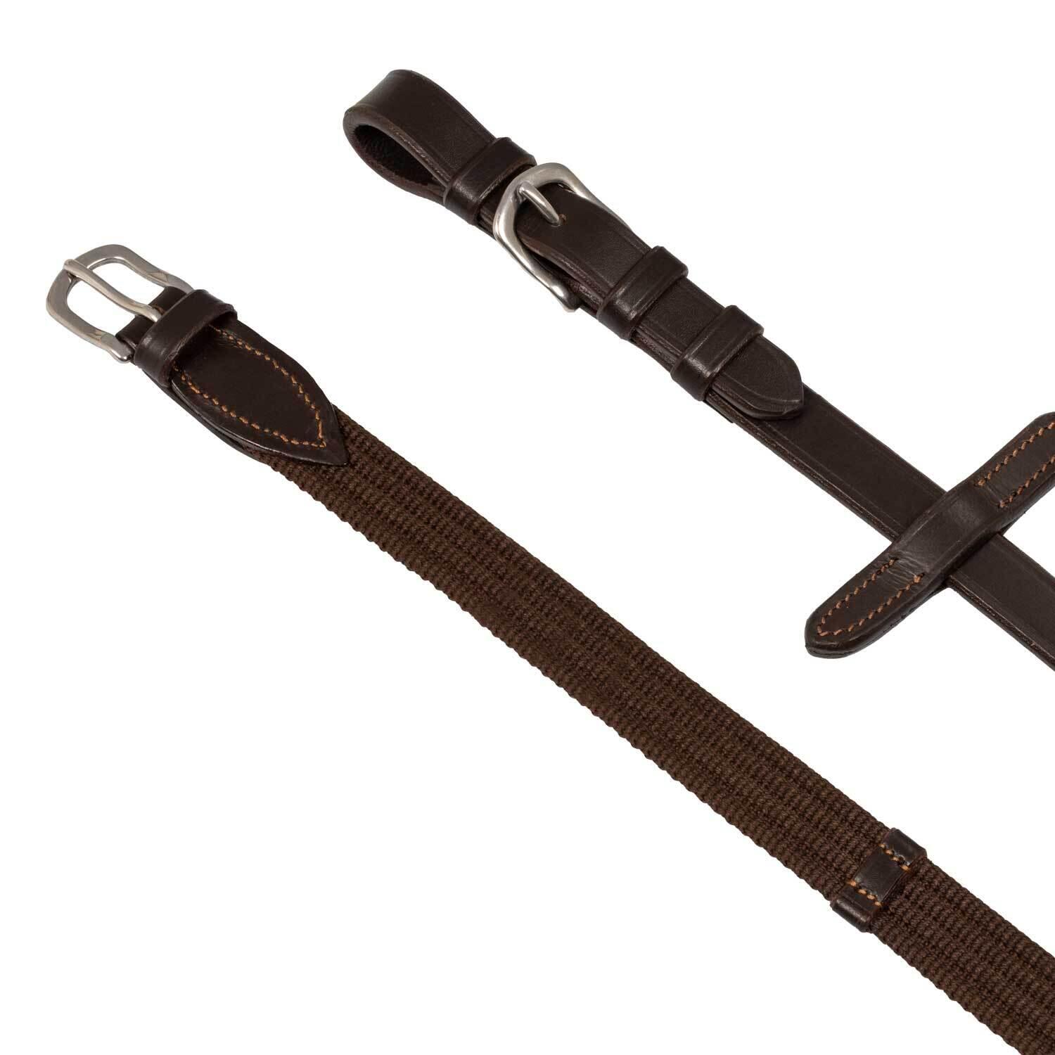 Gogue pour cheval en cuir et nylon Acavallo Italian Dori 5/7