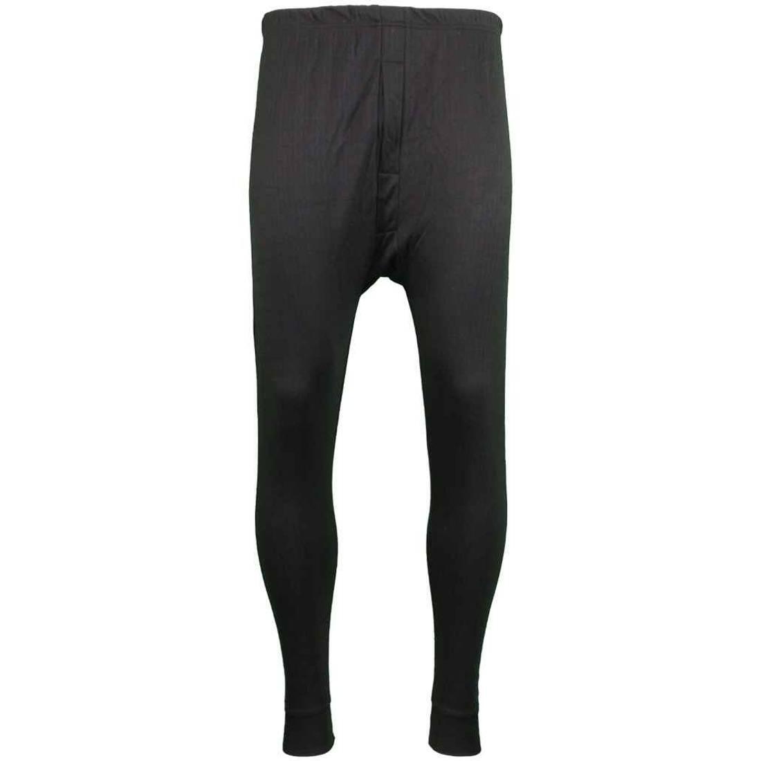 WARRIOR Unisex Adult Thermal Long Johns (Black)