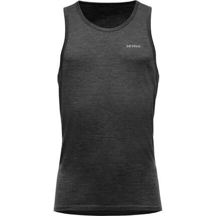 Trägershirt Running Merino 130 Singlet Man anthracite