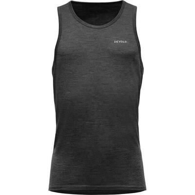 Trägershirt Running Merino 130 Singlet Man anthracite