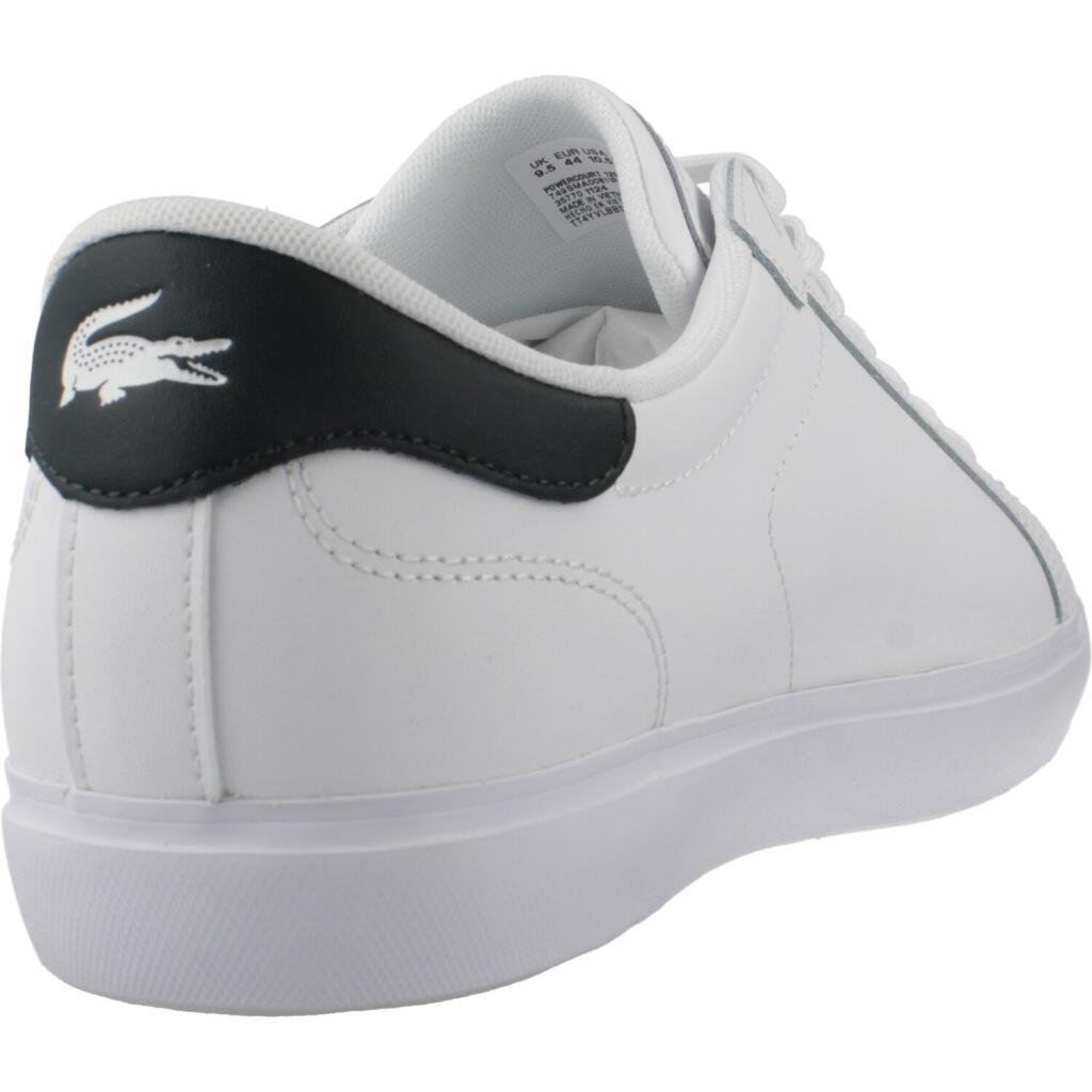 Scarpe Da Ginnastica Lacoste Modello Powercourt Colore Bianco 3/6