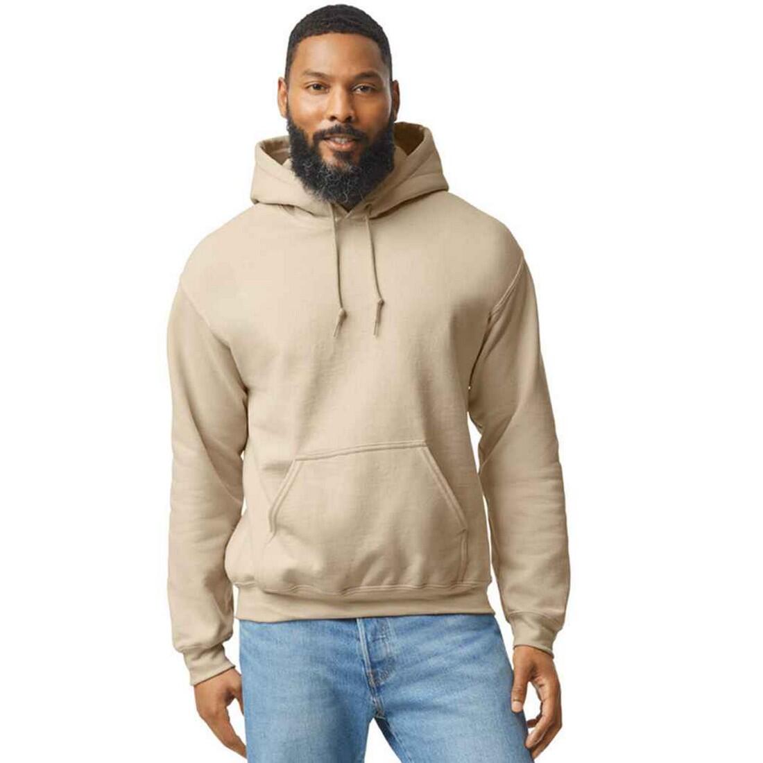 GILDAN Mens Hoodie (Sand)