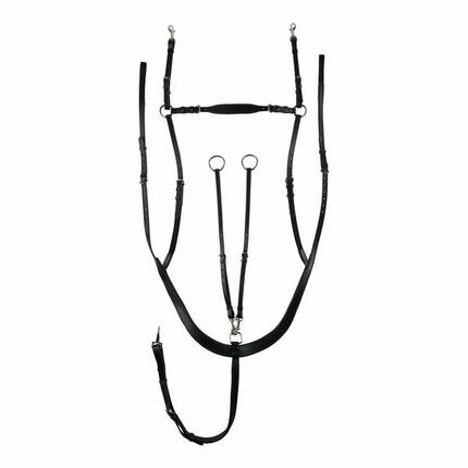 Collier de chasse pour cheval combinée avec martingale Horze Belgravia