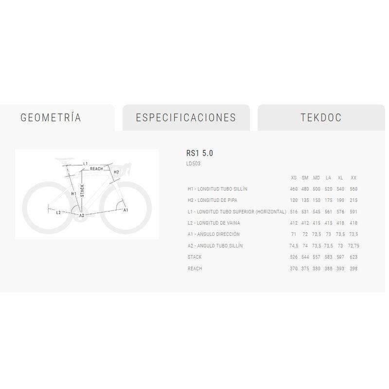 Vélo de route BH RS1 5.0 Noir-Cuivre-Gris 4/4